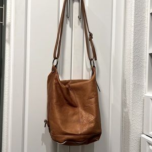 Georgetown Leather Design Bucket Purse
